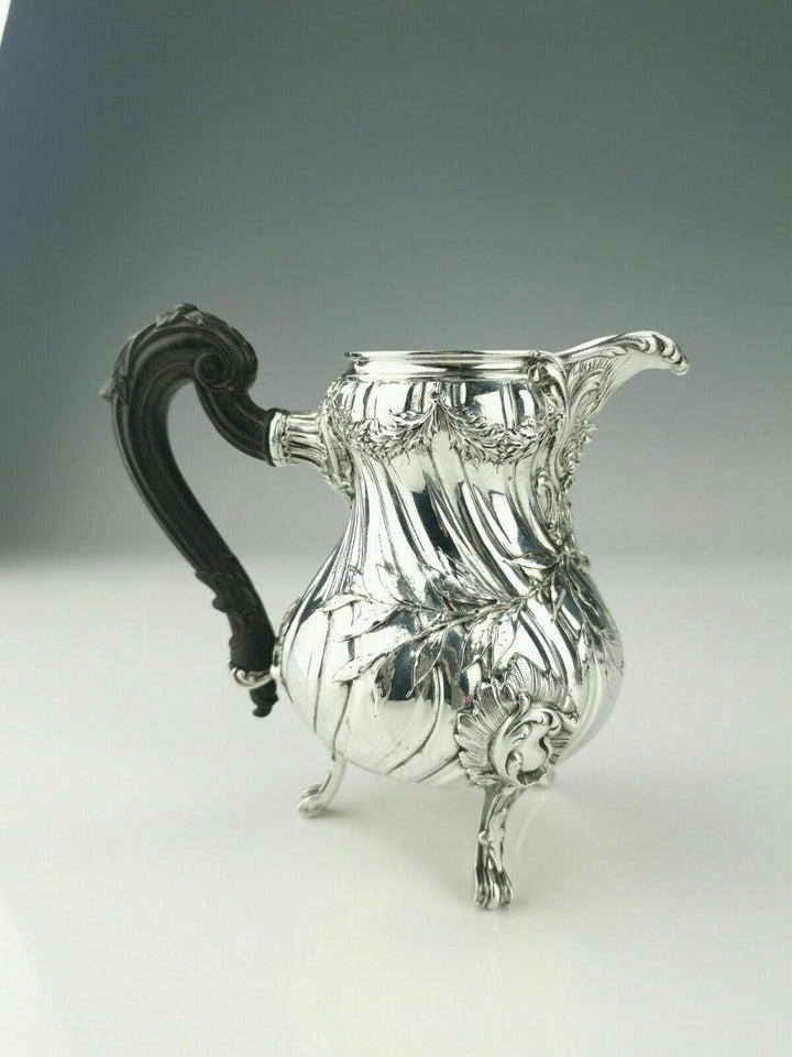 CARDEILHAC - Exceptional silver coffee tea 4 piece set - French minerve .950