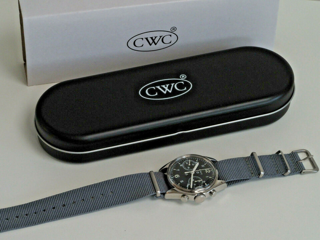 CWC ミリタリー　パイロット　クロノグラフ 2003 ETA Valjoux（バルジュー社） 7760ムーブ仕様再製造
