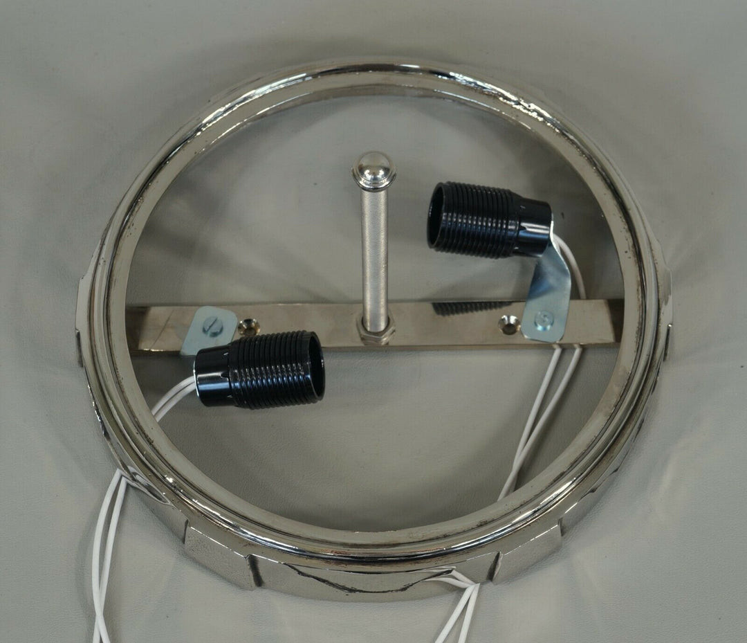 Gauthier EJG EZAN : PAIR OF FRENCH 1930 ART DECO FLUSH MOUNT S .......... France