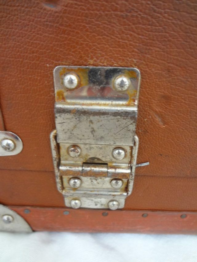 AUTH LOUIS VUITTON MONOGRAM Vintage TRUNK BAG