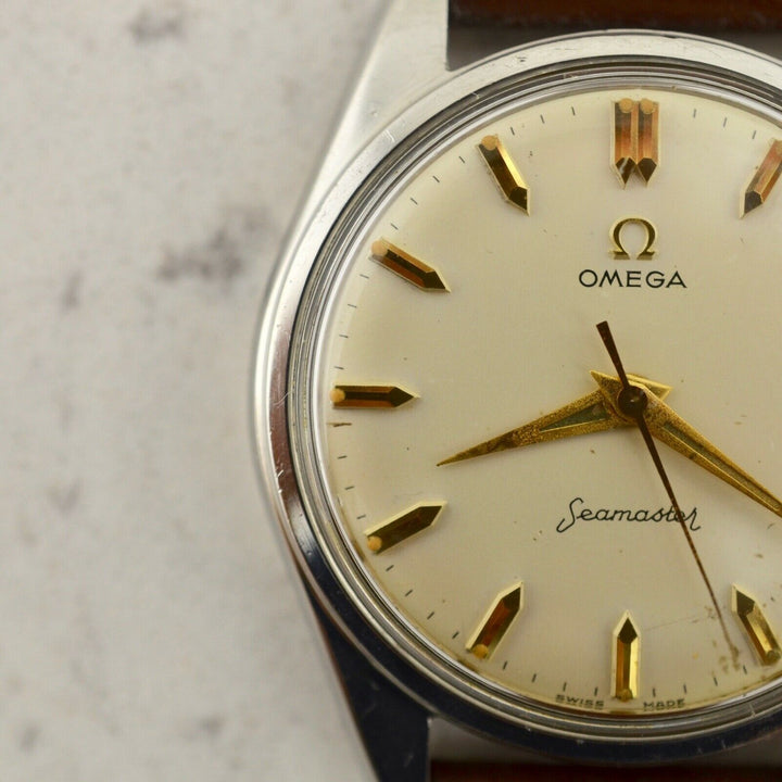 C.1958 Vintage Omega Seamaster Ranchero Jumbo 36mm watch ref.CK 2996-1 in steel