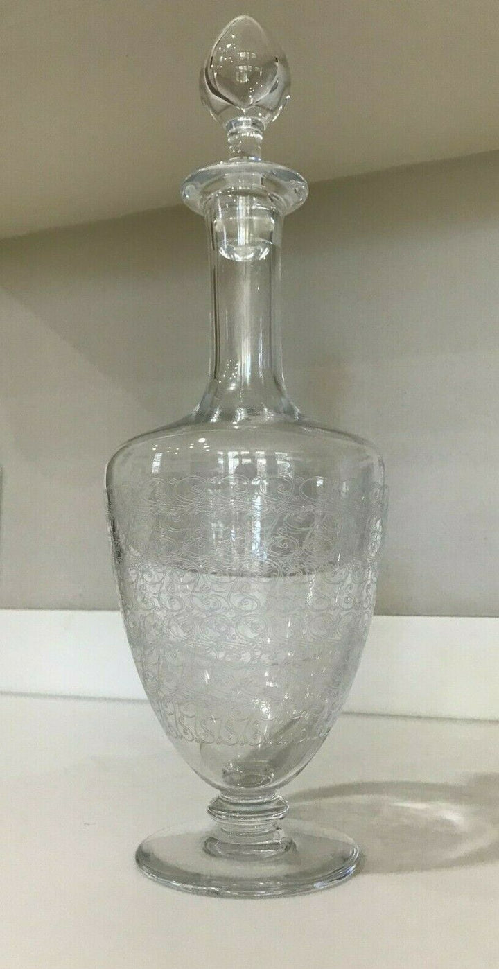 Baccarat Crystal Rohan Decanter with original box