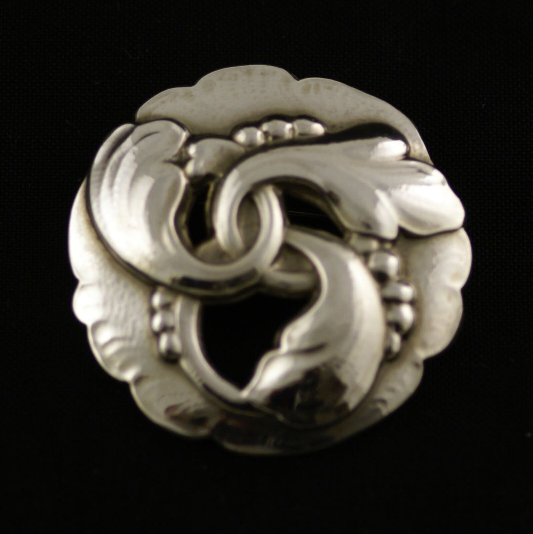 Georg Jensen Sterling Silver Brooch #20 - New