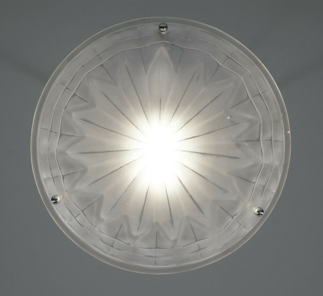 DEGUE : FRENCH 1930 ART DECO PENDANT ........ chandelier lamp muller era France