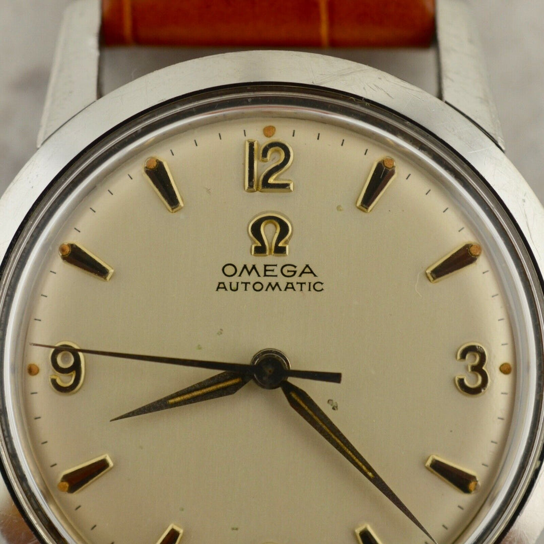 C1958 ヴィンテージ オメガ シーマスター 自動式 腕時計 Cal.Ω 470 型番14773-61 SC スチール製