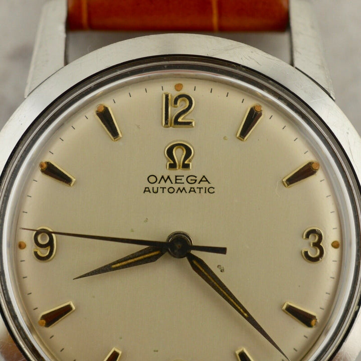 C1958 ヴィンテージ オメガ シーマスター 自動式 腕時計 Cal.Ω 470 型番14773-61 SC スチール製