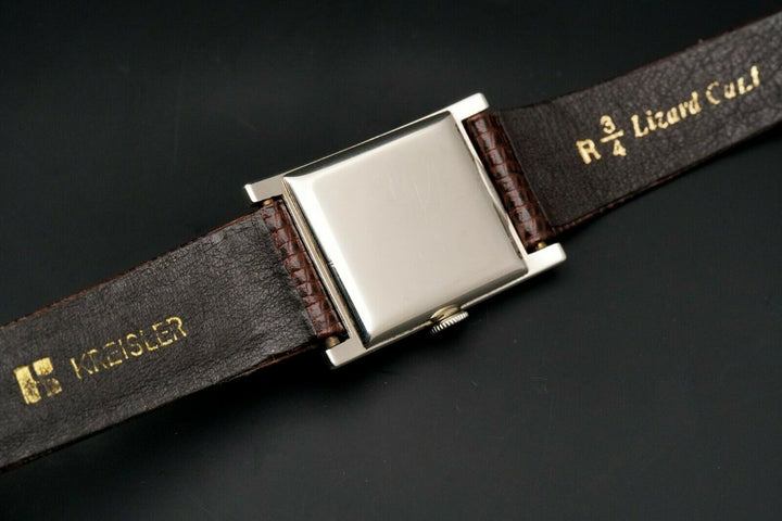 Vintage 18k White Gold Vacheron Constantin Men's Manual Wind Wristwatch