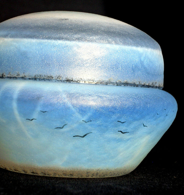 Belle boite Daum, decor hollandais, parfaite, era 1890-1896 galle vase