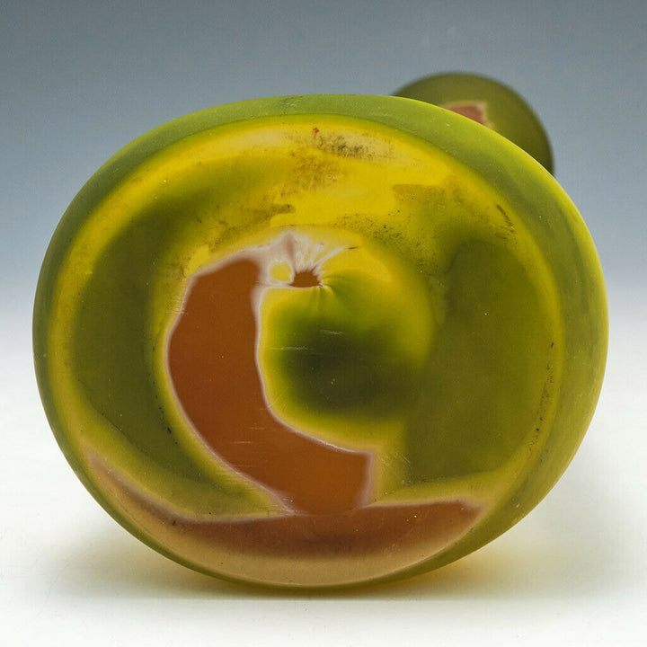 A Tall and Very Fine Emille Galle Cameo Glass Vase c1900