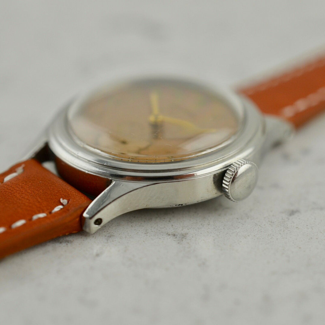 1944年　ヴィンテージ ロンジン “セイタケ“　WW”ミリタリー　腕時計　10.68z 参考番号5191 スチール製