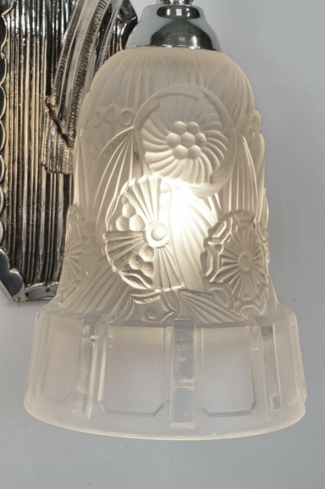 HETTIER & VINCENT : pair of French 1930 art deco wall sconces #1... lamp France