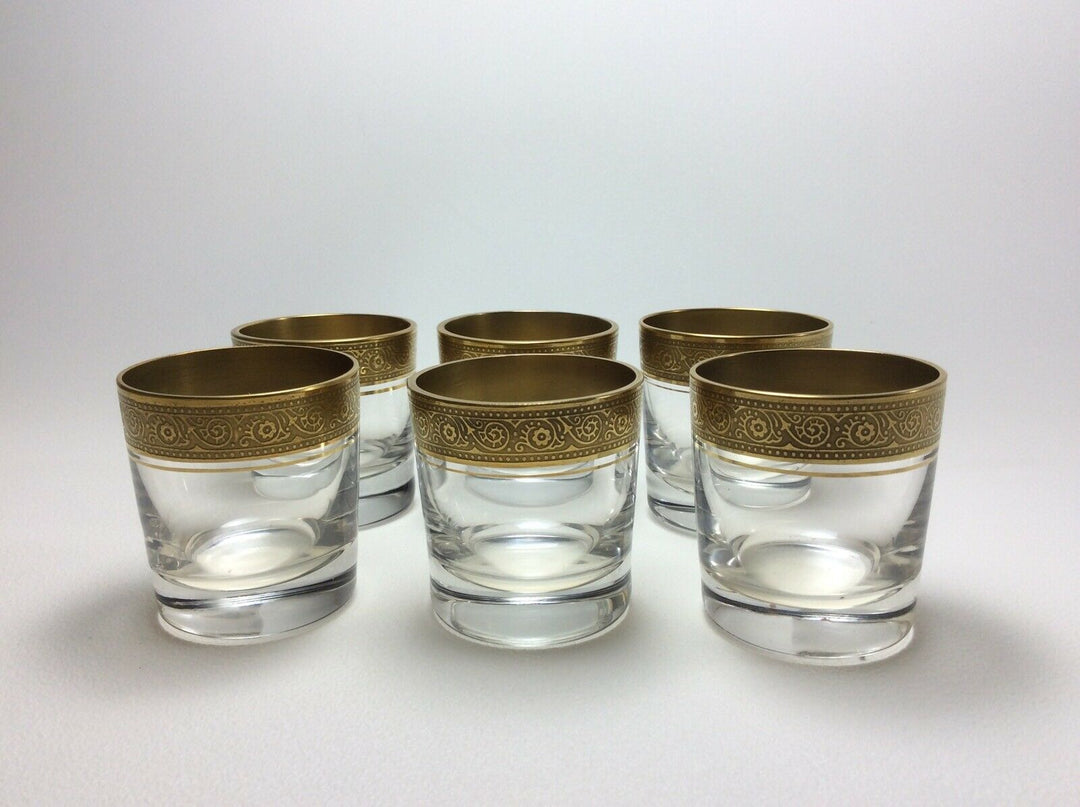 Theresienthal Mintonborde Mintonborte Concord 6 x Schnapsglas Stamper ***