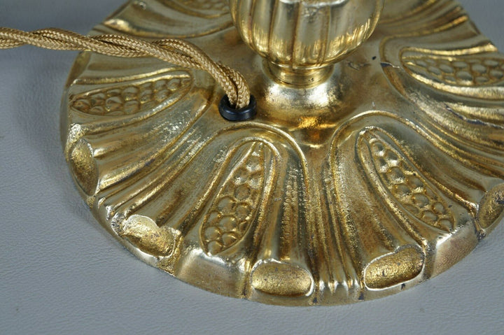 FRENCH 1930 ART DECO LAMP .. bronze ................................ 1925 France