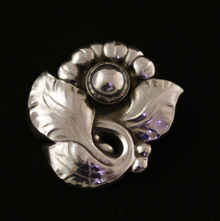 Georg Jensen Sterling Silver Brooch #71