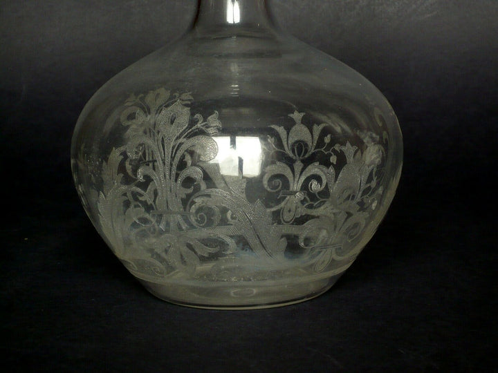Carafe en cristal de BACCARAT service OSTENDE début XXème siècle