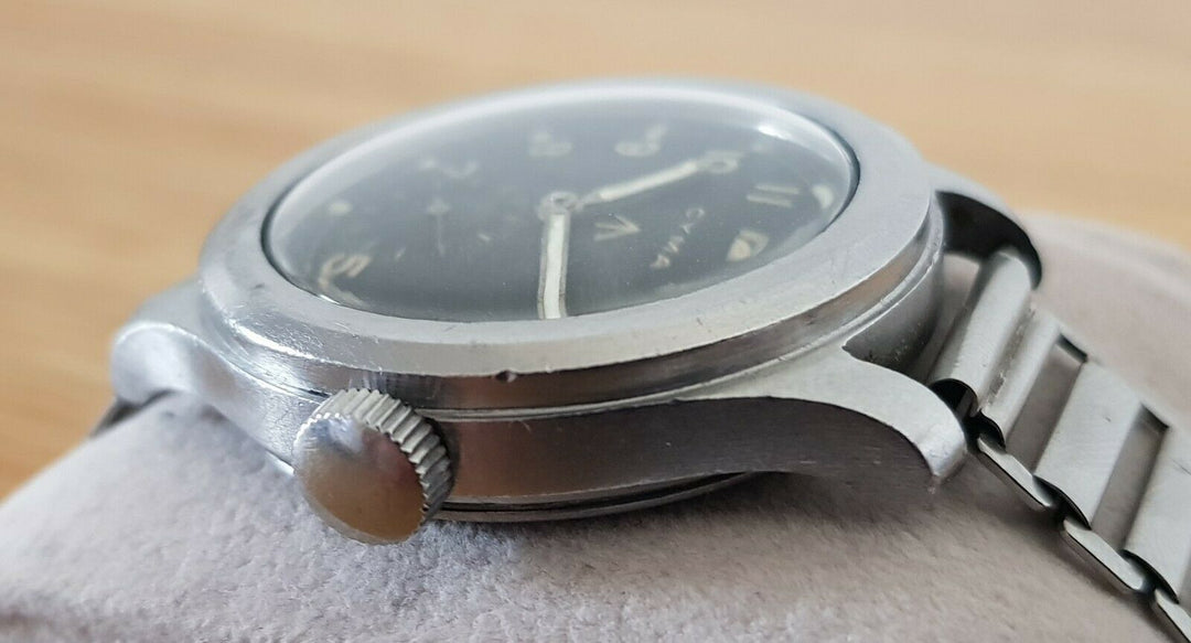 オーバーホール済み　WW2 シーマ　WWWミリタリー　Ref234 ステンレススチール製 “ダーティ・ダース” 腕時計