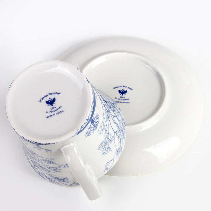 インペリアルポーセリン  マグ/ ティーカップ ＆ソーサー  ロモノーソフ  ネルルの教会