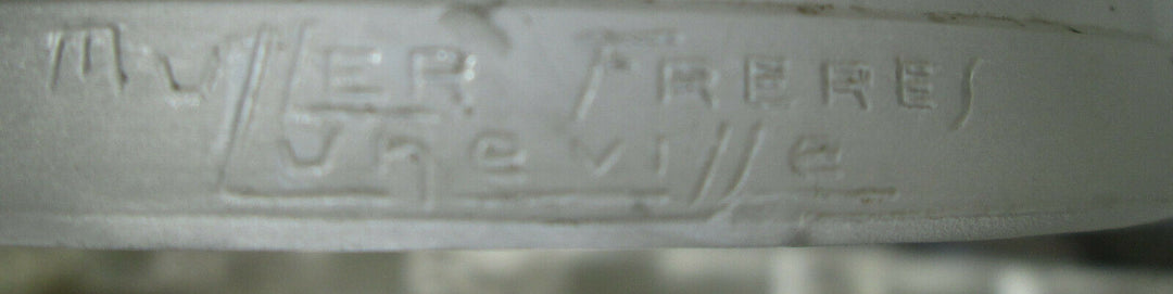 STUNNING FRENCH ART DECO CHANDELIER 1925-PEACOCKS-BY MULLER FRERES LUNEVILLE