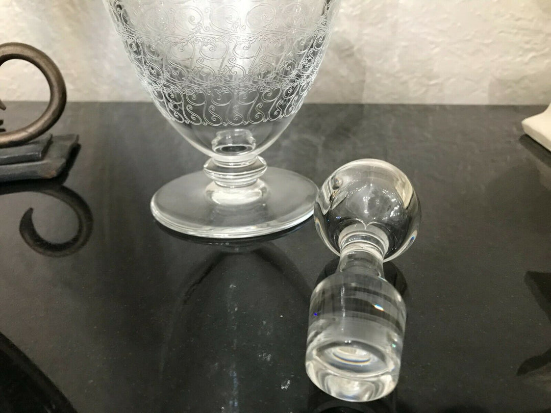 Baccarat Crystal Rohan Decanter with original box
