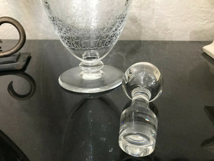 Baccarat Crystal Rohan Decanter with original box
