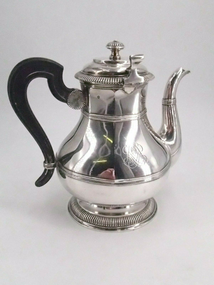 Cardeilhac belle teapot solid silver king post minerve 1 er title