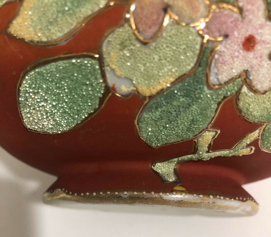 オールドノリタケ　コラレン　花瓶　1909年