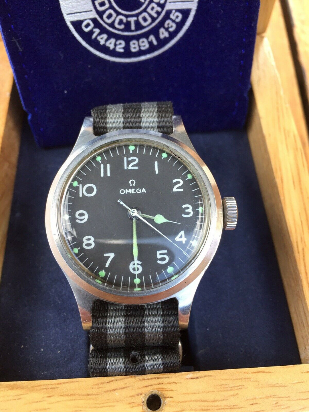 Omega Watch Air Ministry RAF 6b/159 30T2 SC 16 Jewel