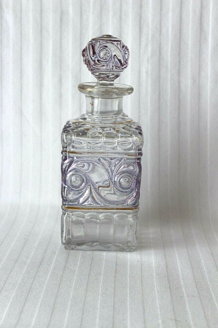 Antique Baccarat crystal big perfume decanter series Russe c 1903-1910