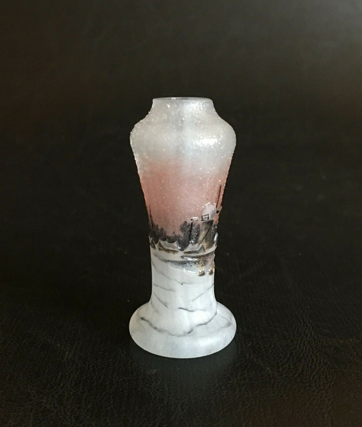 ドームナンシー (ドーム兄弟)オランダの風景と雪景色のミニチュアール　くびれ型