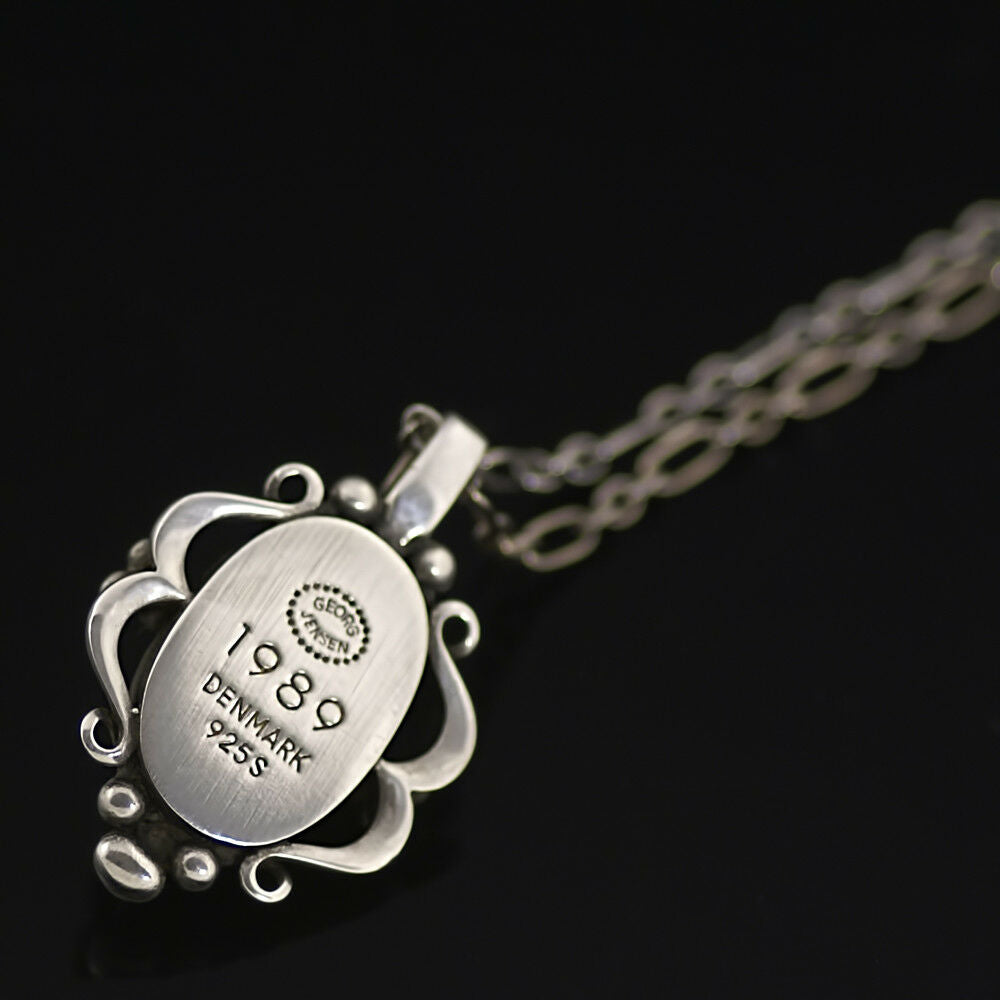 Georg Jensen Silver Pendant of the Year 1989 - VINTAGE