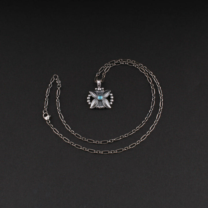 ジョージジェンセン(Georg Jensen)　シルバーペンダント　トパーズ　2018年