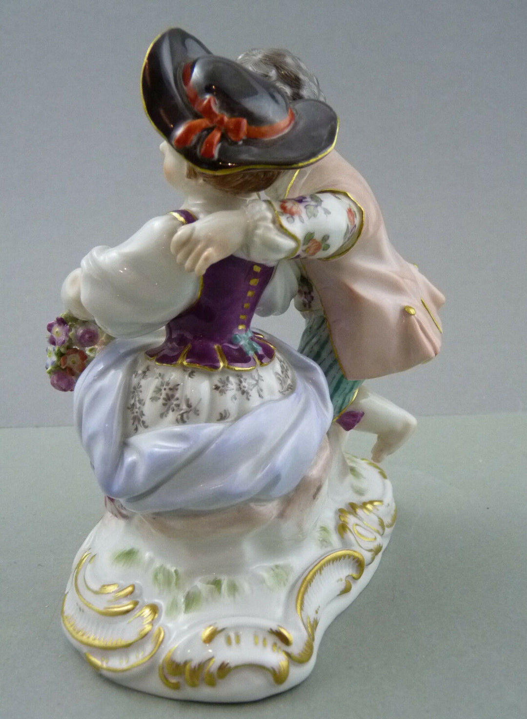 NP 6.416,- € Figur Paar Schäferkinder mit Schaf 61050 Meissen TOP 1.Wahl Gruppe