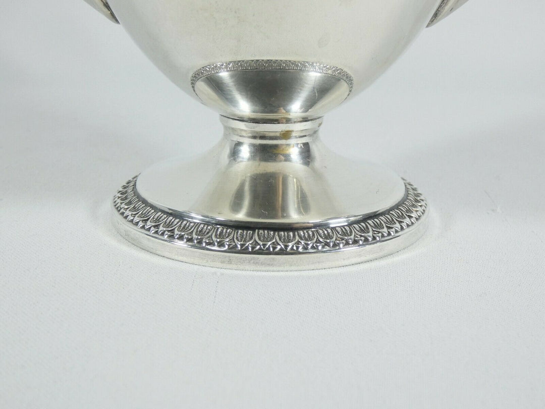 アンティークアール・デコ、イタリアン・シルバー800ティーポット、1940年頃