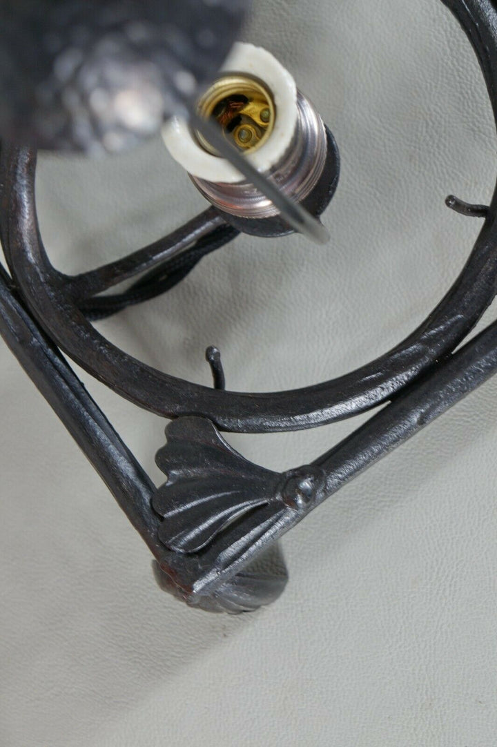 シュナイダー　アールデコランプ　フランス製　1925年　1930年　錬鉄製　