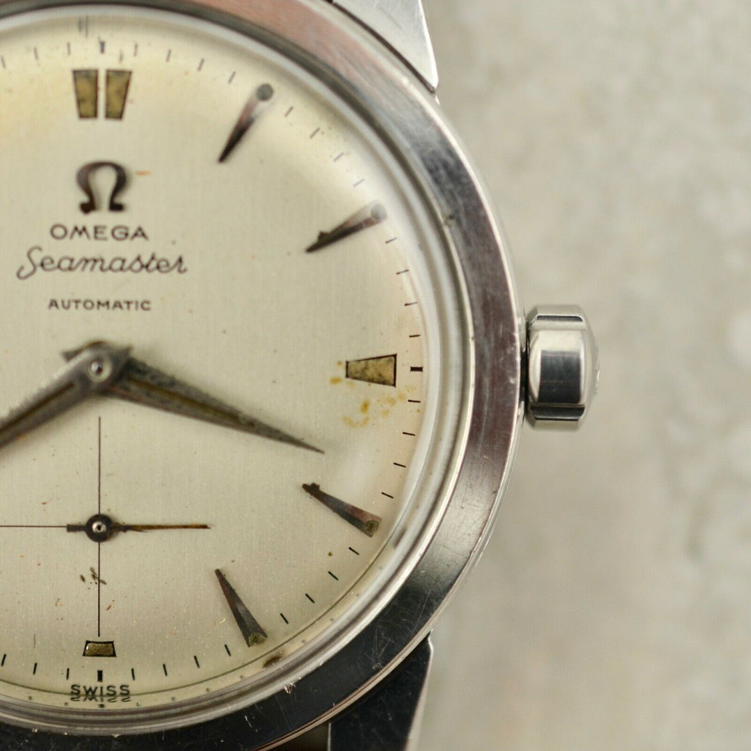 Vintage C.1954 Omega Seamaster Automatic ref.2576-8 cal Ω 344 watch in steel