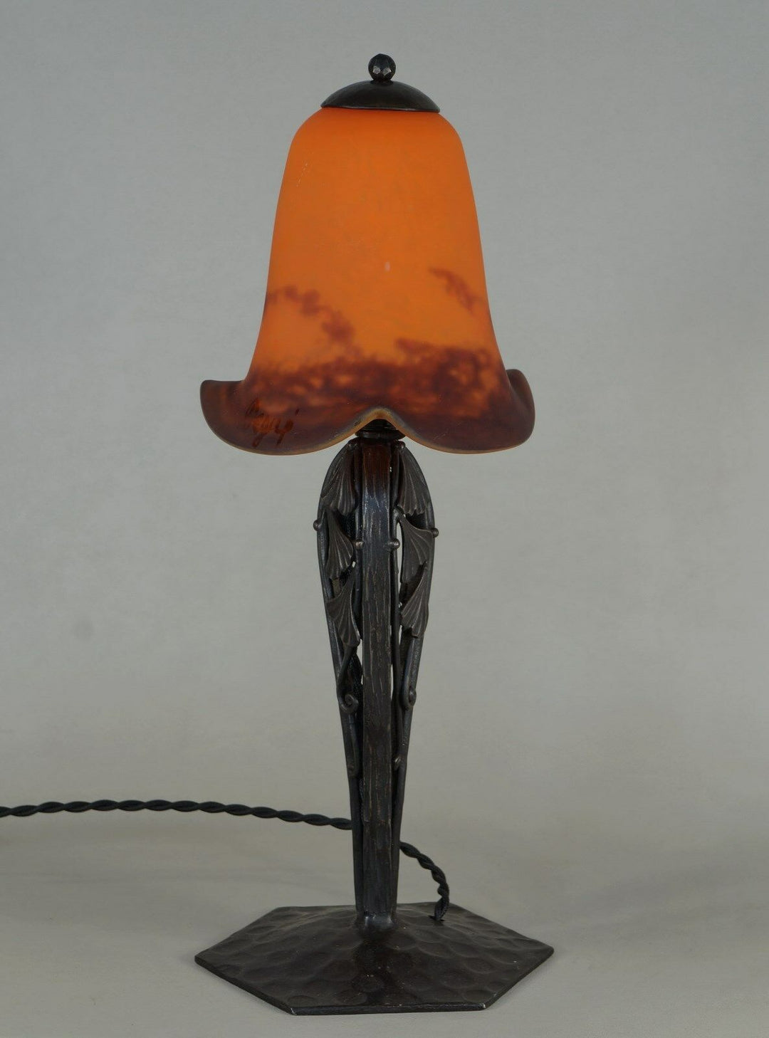 デュゲ DEGUE　フランス　1930年　アールデコ調ランプ