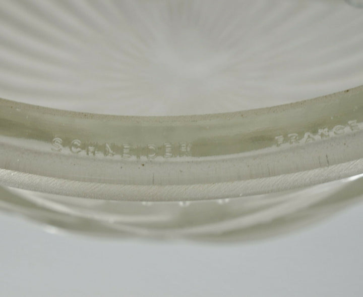 MAYNADIER & SCHNEIDER : FRENCH ART DECO PENDANT CHANDELIER 1930 lamp muller era