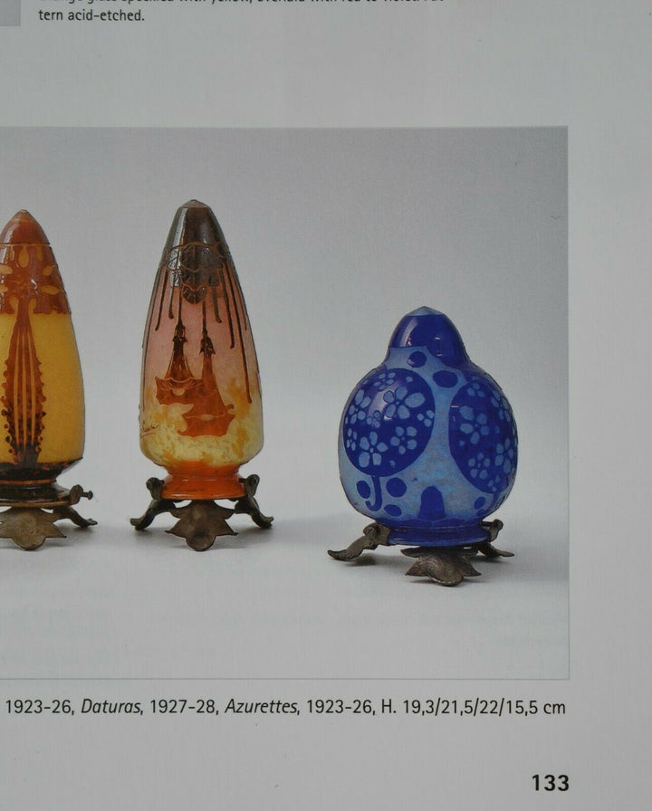 ル・ヴェール・フランセ（シュナイダー兄弟）　青のアールデコ様式シャンデリア