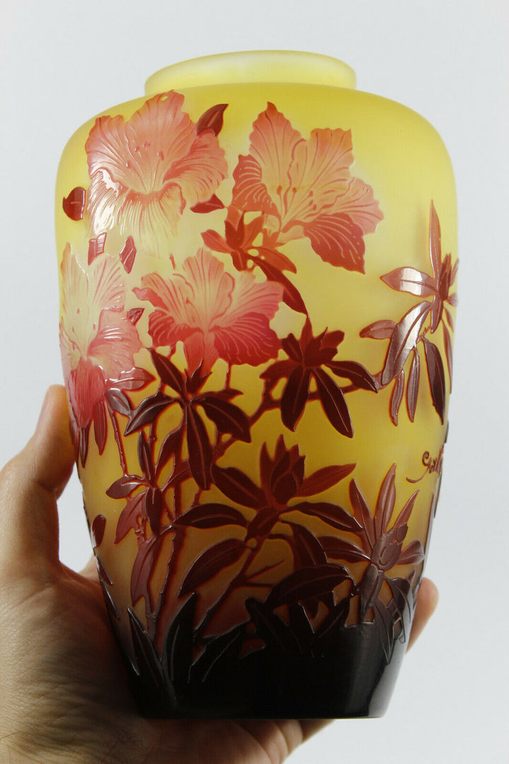 エミールガレ　ツツジの花の花瓶
