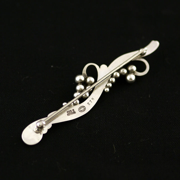 Georg Jensen Sterling Silver Brooch #275