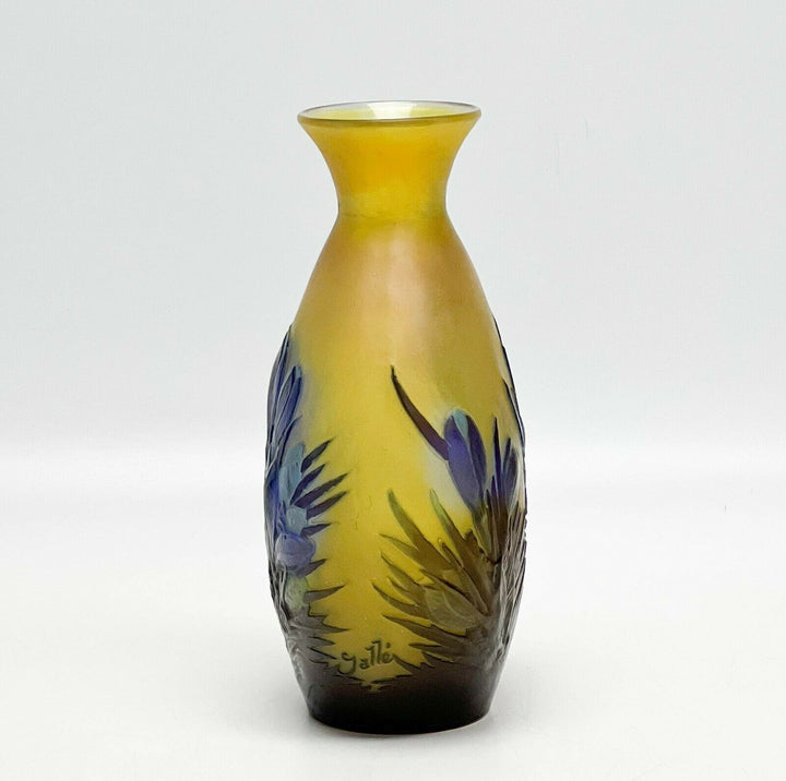 エミールガレ　クロッカスの花の花瓶