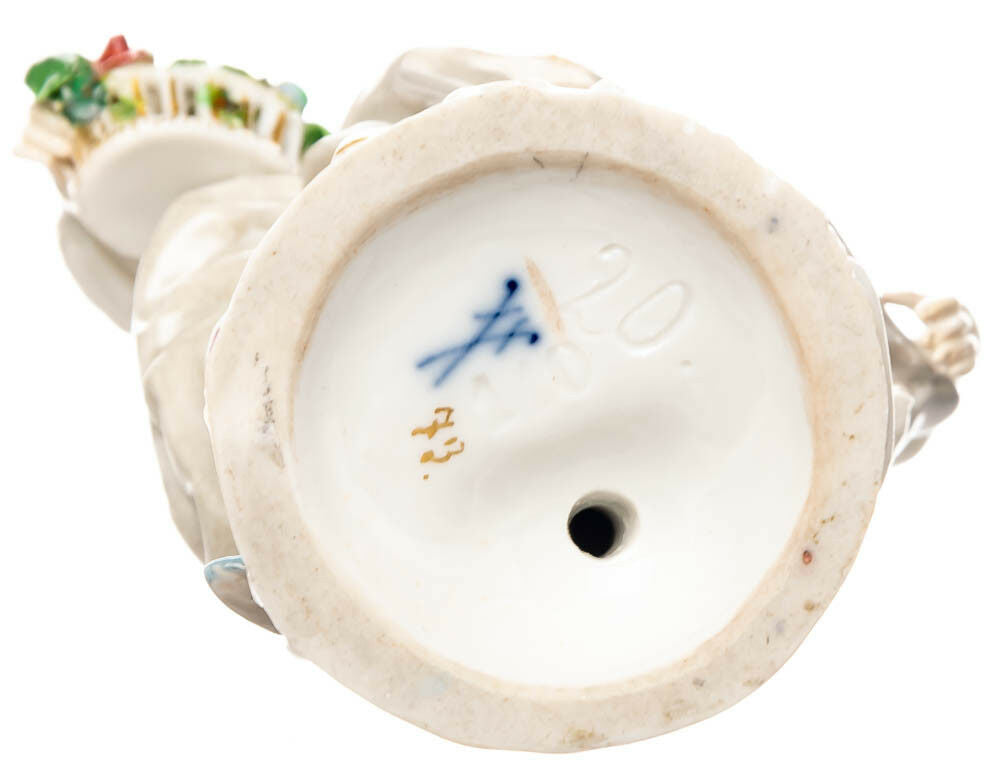 愛のマイセン人形　ヨハン・ヨアキム・ケンドラー作　2級品　1850-1924年　希少品