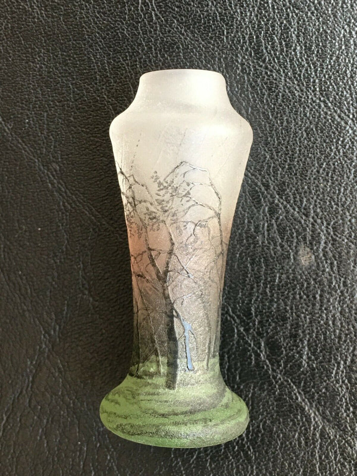 Vase Daum Nancy (Miniature) Art Nouveau 1900