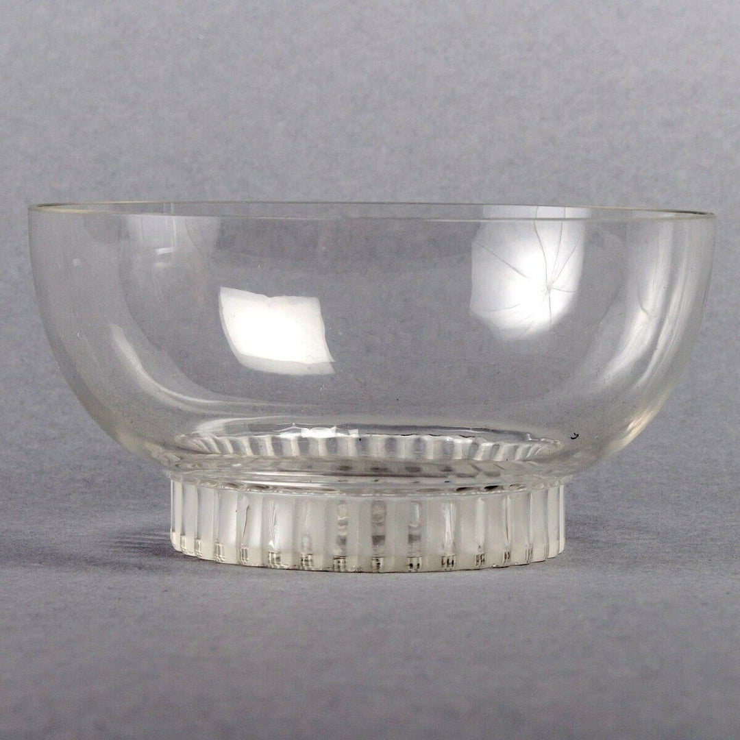 Original Bols À Main Bambou René Lalique R.Lalique Hand Bowl Glass Bamboo