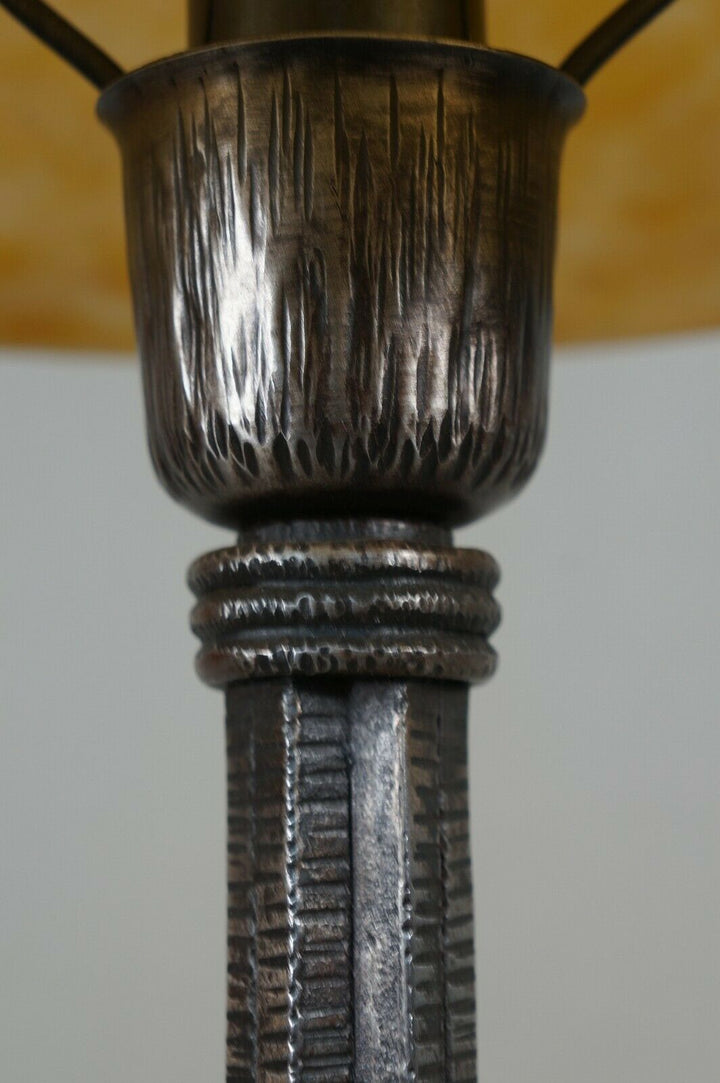 EDGAR BRANDT & DAUM : A LARGE 1925 FRENCH ART DECO LAMP .......... 1930 France