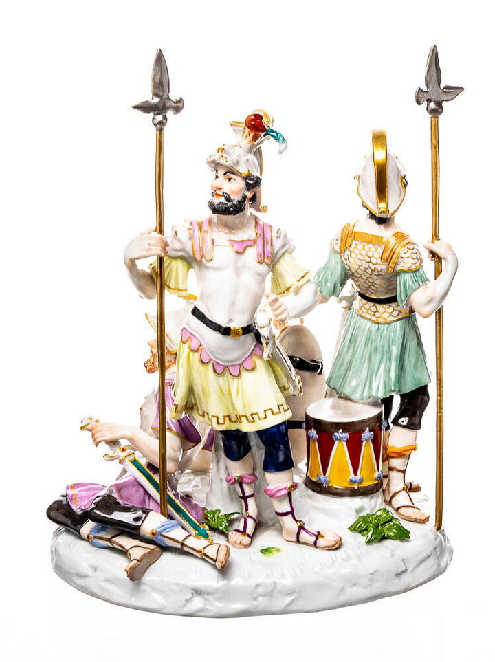 マイセン　フィギュリン　ローマの兵士たち　ケンドラー