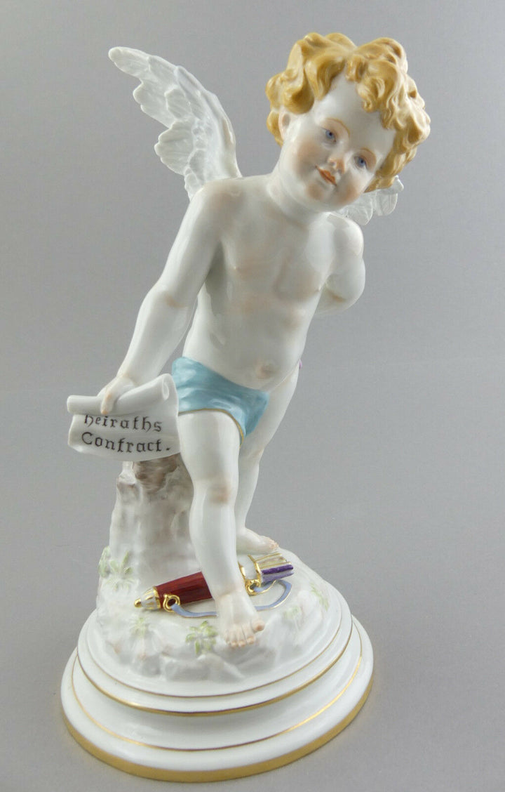 große Figur Amor Heiratskontrak