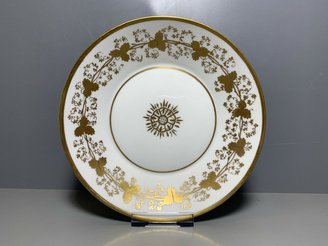 KPM BERLIN TASSE UT FRIEDRICH II ZU PFERD SCHATTENRISSMALEREI GUTER ZUSTAND 1915