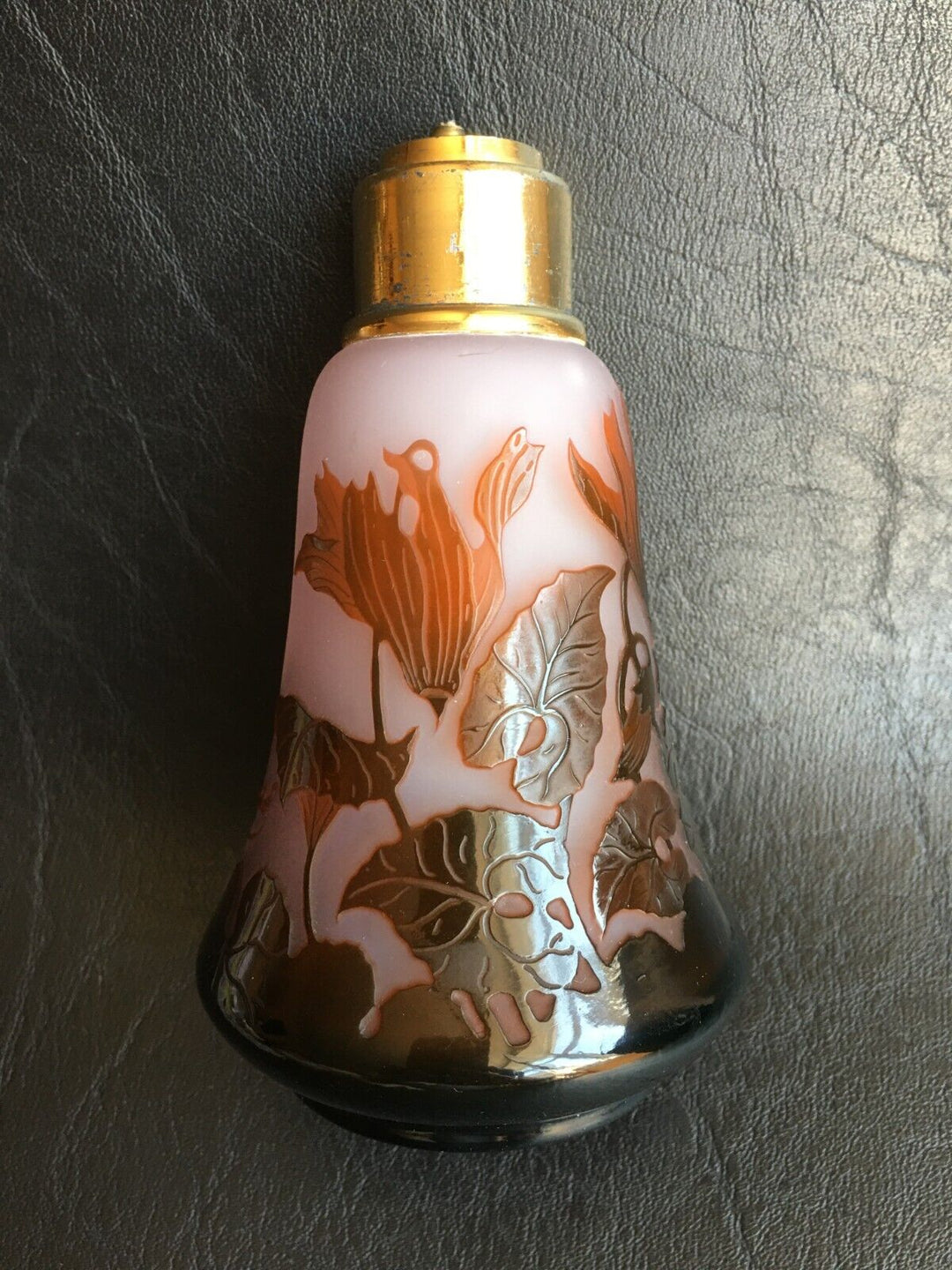 ダルジェンタル（ポール・ニコラ）シクラメンの花の香炉型花瓶　エミールガレ工房で働いていた人物