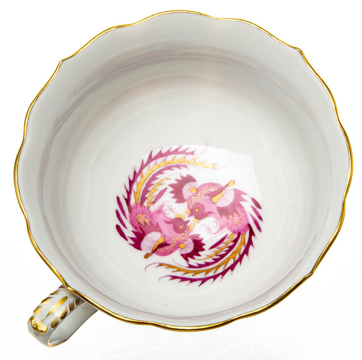 Teegedeck purpurner Drachendekor Meissen Neuer Ausschnitt 1. Wahl nach 1924